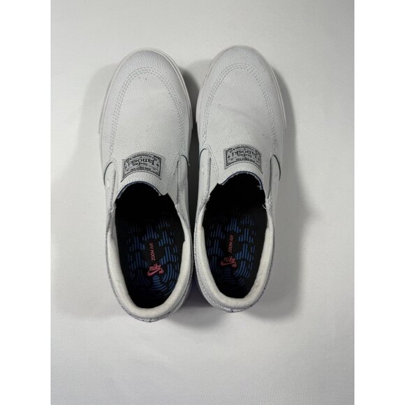 Nike SB Stefan Janoski Slip Shoes Mens Size 10 White Skateboarding CJ6892-100 - Picture 7 of 10